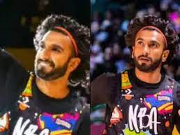 Photo of Ranveer Singh participates in NBA All-Star Game at Cleveland