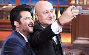 Photo of Anil Kapoor and Anupam Kher went on a ‘movie date’ after a ‘thousand years’