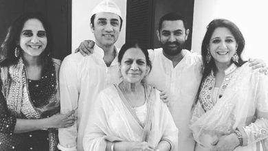 Photo of Zeenat Khan, Aamir Khan’s mother, suffers a heart attack and is admitted to a Mumbai hospital.