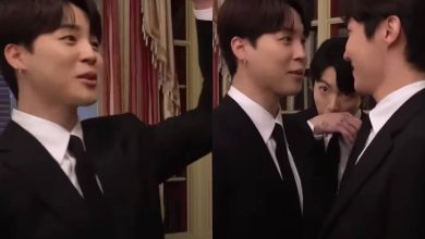 Photo of BTS’ Jimin enacts his worried handshake with President Joe Biden in new Bangtan Bomb: ‘He’s wonderful tall’