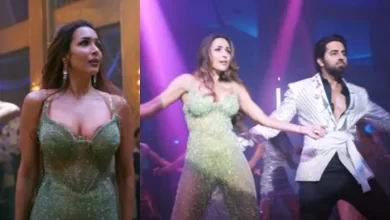 Photo of Hot Malaika Arora raises oomph yet in another  with actor Ayushmann Khurrana in his film:An Action Hero’s Aap Jaisa Koi song