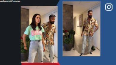 Photo of Hardik Pandya learnt how to groove with her wife Nataša Stanković