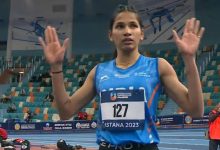 Photo of A 60-metre hurdles record-breaking spree by Jyothi Yarraji