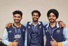 Photo of At the Asian Games, the Indian trio of Sarabjot Singh, Arjun Singh Cheema, and Shiva Narwal secured a gold medal in the 10m air pistol team event, edging out China by a single point.