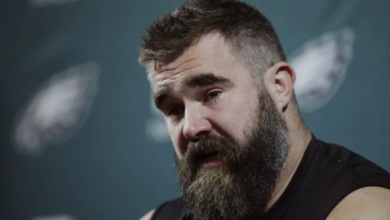 Photo of Jason Kelce announces plan to retire.